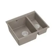 Quadron LOGAN 150 HCQL5646U4-BS_U Granitowy Soft taupe/Stal szlachetna