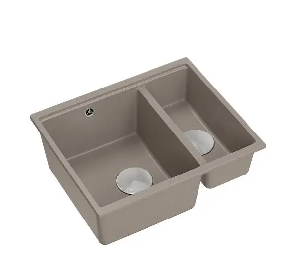 Quadron LOGAN 150 HCQL5646U4-BS_U Granitowy Soft taupe/Stal szlachetna
