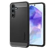 Spigen Rugged Armor do Samsung Galaxy A55 5G Matte Black