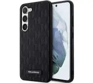 Karl Lagerfeld Hardcase Saffiano Mono Metal Logo do Samsung Galaxy S24 Czarny
