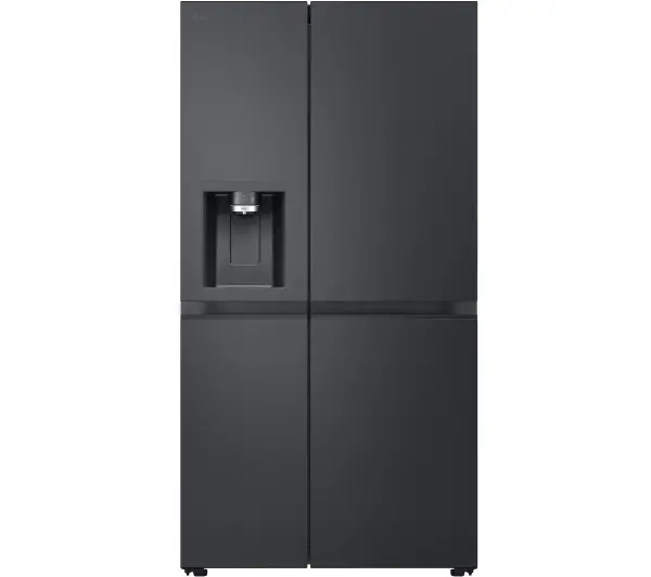LG SBS GSLE91EVAC Pełny No Frost 179cm Dystrybutor wody Zdalne sterowanie Ciemny grafit stal