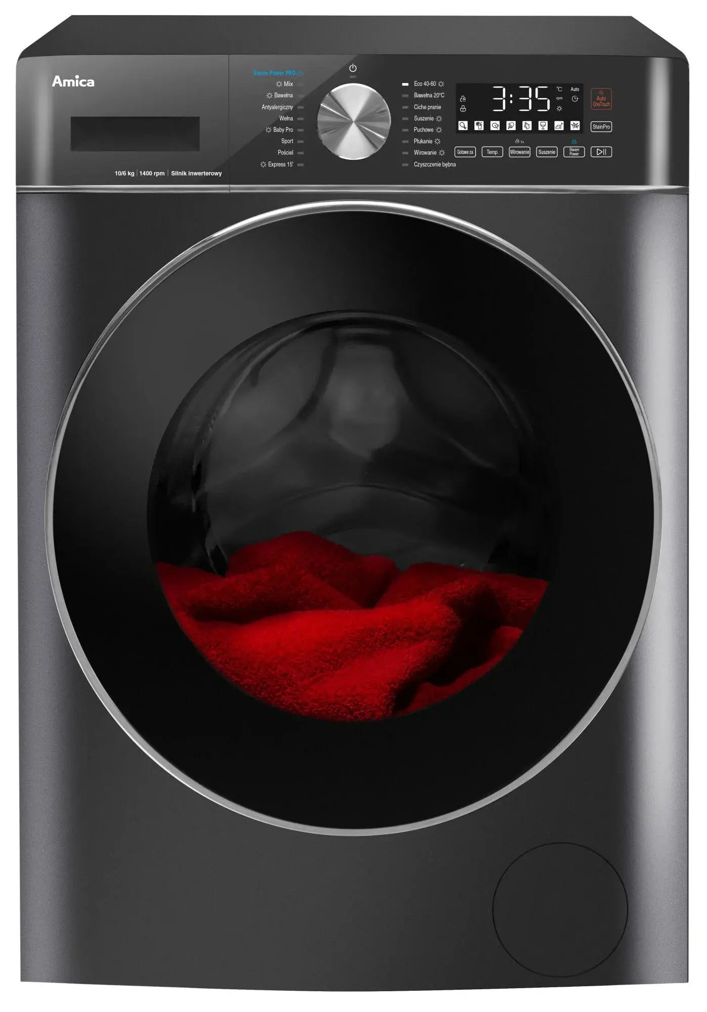 Amica A2WDC10614DLiStEU 51,6cm 10kg/6kg