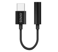 Savio AK-74 USB-C - mini jack 3,5mm Czarny