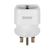 Savio AP-04 gniazdo EU - wtyk UK