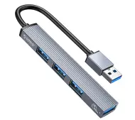 Orico AH-A13-GY-EP-HW 5Gbps 1xUSB-A 3.1 3xUSB-A 2.0 Aluminiowy