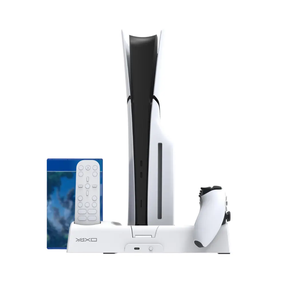 Yaxo YGABCB01 Arctic Breeze Wielofunkcyjna podstawka PlayStation 5 Chasis