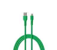 Colorum USB-A do USB-C 3A CK60 1,8m Zielony
