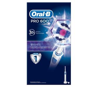 szczoteczka elektryczna Oral-B Pro 600 3D White