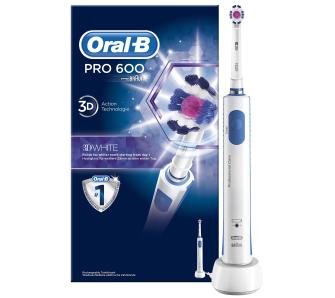 Oral-B Pro 600 3D White szczoteczka elektryczna