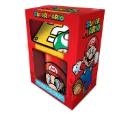 Pyramid GP85204 Super Mario Grzybek Znak Zapytania Kubek Podstawka Brelok