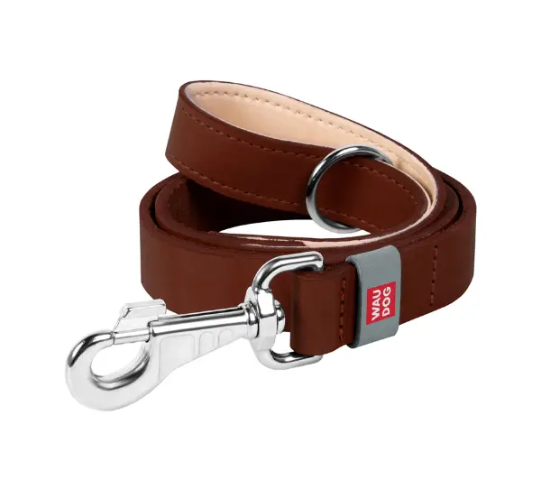 Waudog naturalnej skóry 122cm Brązowy