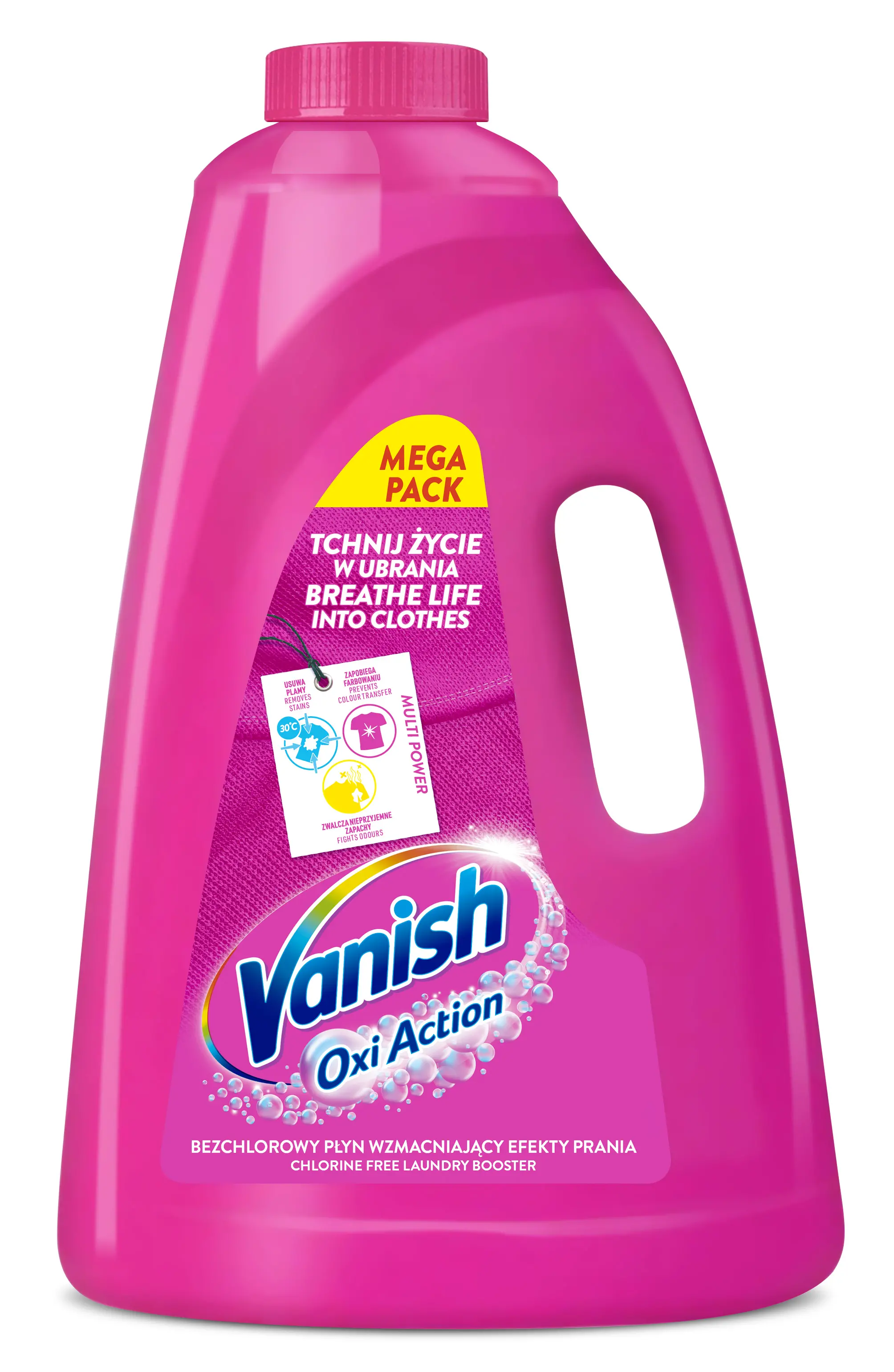 Vanish Oxi Action Pink do koloru 3l