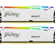 Kingston FURY Beast RGB DDR5 32GB (2 x 16GB) 6000 CL30 EXPO Biały