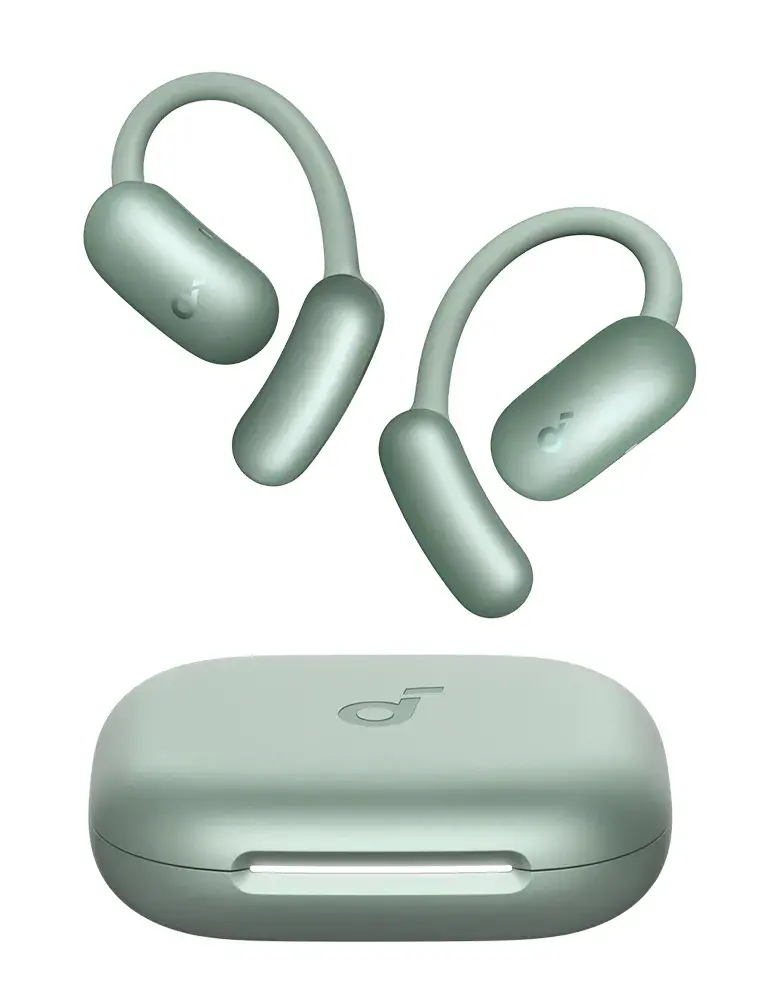 Soundcore Aerofit 2 Przewodnictwo powietrzne Bluetooth 5.4 Funkcje AI Zielony