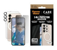 PanzerGlass CARE by PanzerGlass Flagship 3w1 Etui+Szkło Prywatyzujące+Lens do Galaxy S25 Plus