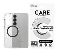 PanzerGlass Flagship Urban Combat Black QI do Galaxy S25 Plus Przezroczysty