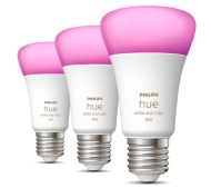 Philips Hue White and Color Ambiance E27 800lm 3szt.