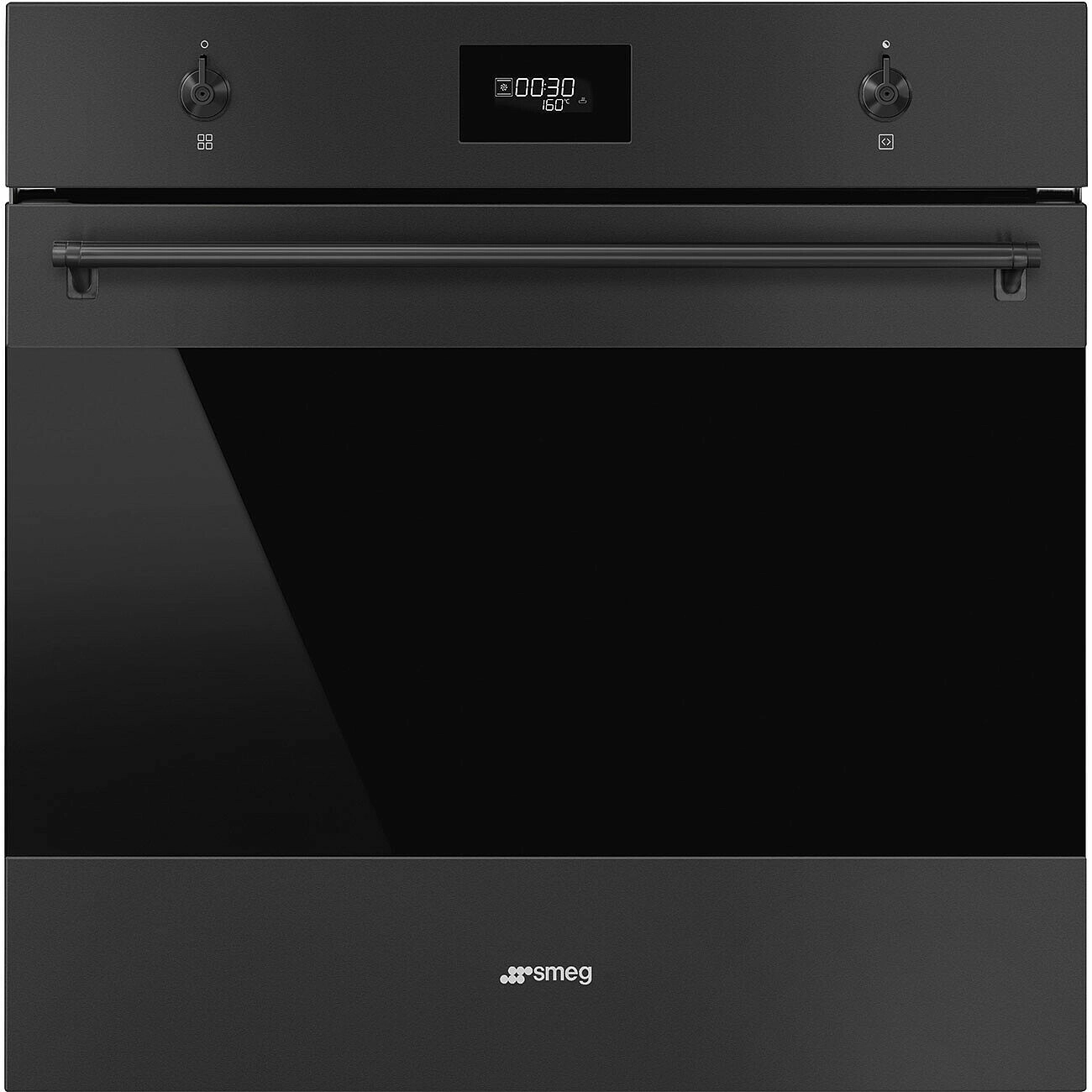 Smeg Classica SF6301TN Termoobieg Czarny mat