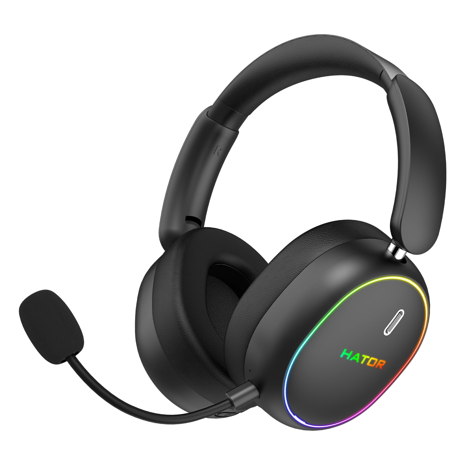 Hator Phoenix 2 Wireless ESH40 ANC Nauszne Czarny