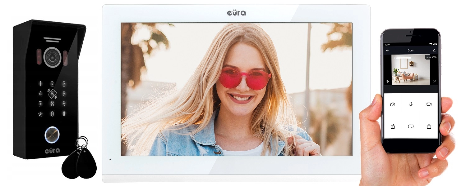 Eura-Tech Eura VDP-99C5 Biały