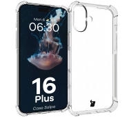 Bizon Elastyczne Salpa do iPhone 16 Plus Przezroczysty