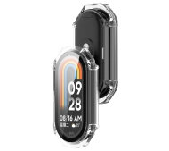 Bizon ze szkłem do Xiaomi Smart Band 9 Przezroczysty