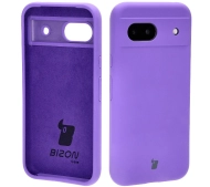 Bizon Silikonowe Soft do Google Pixel 8a Fioletowy