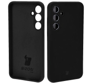 Bizon Silikonowe Soft do Galaxy A55 5G Czarny