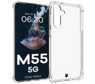 Bizon Elastyczne Salpa do Galaxy M55 5G Przezroczysty