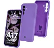 Bizon Soft do Galaxy A26 5G/A17 5G Fioletowy