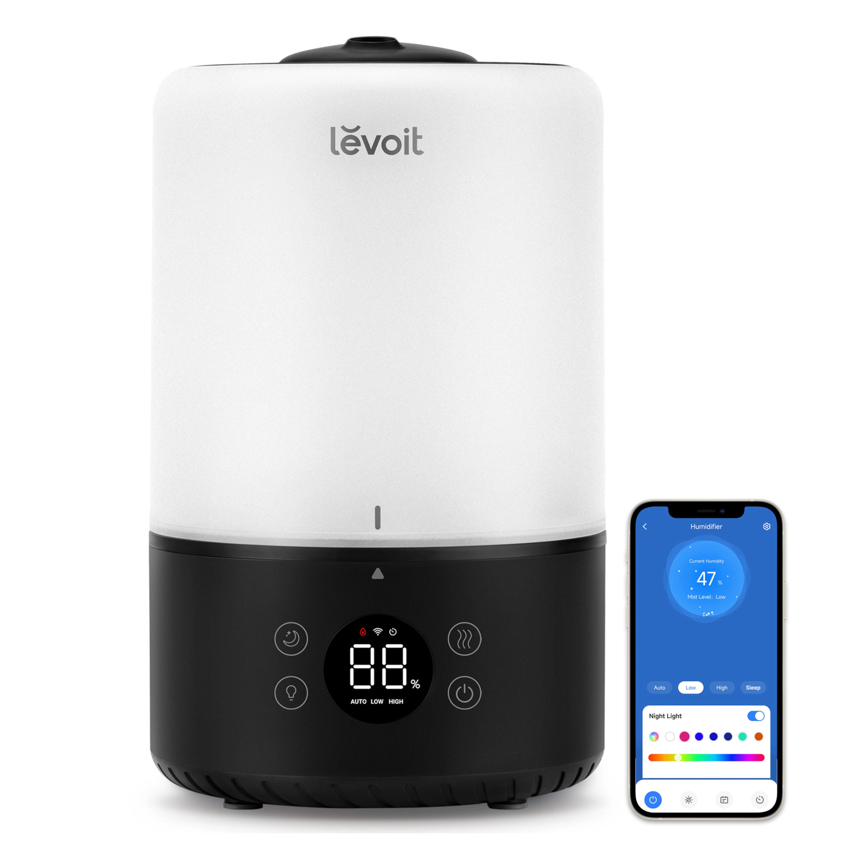 Levoit Dual 200S Pro Higrostat 3l 27m2