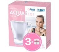 BWT AQUAlizer Home 2,7l 3 wkłady Biały