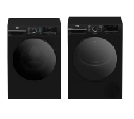 Beko pralka b300 BM3WFT48415PBDC EnergySpin 8kg 1400obr/min + suszarka b300 BM3T48249PBDC 52,1cm 8kg