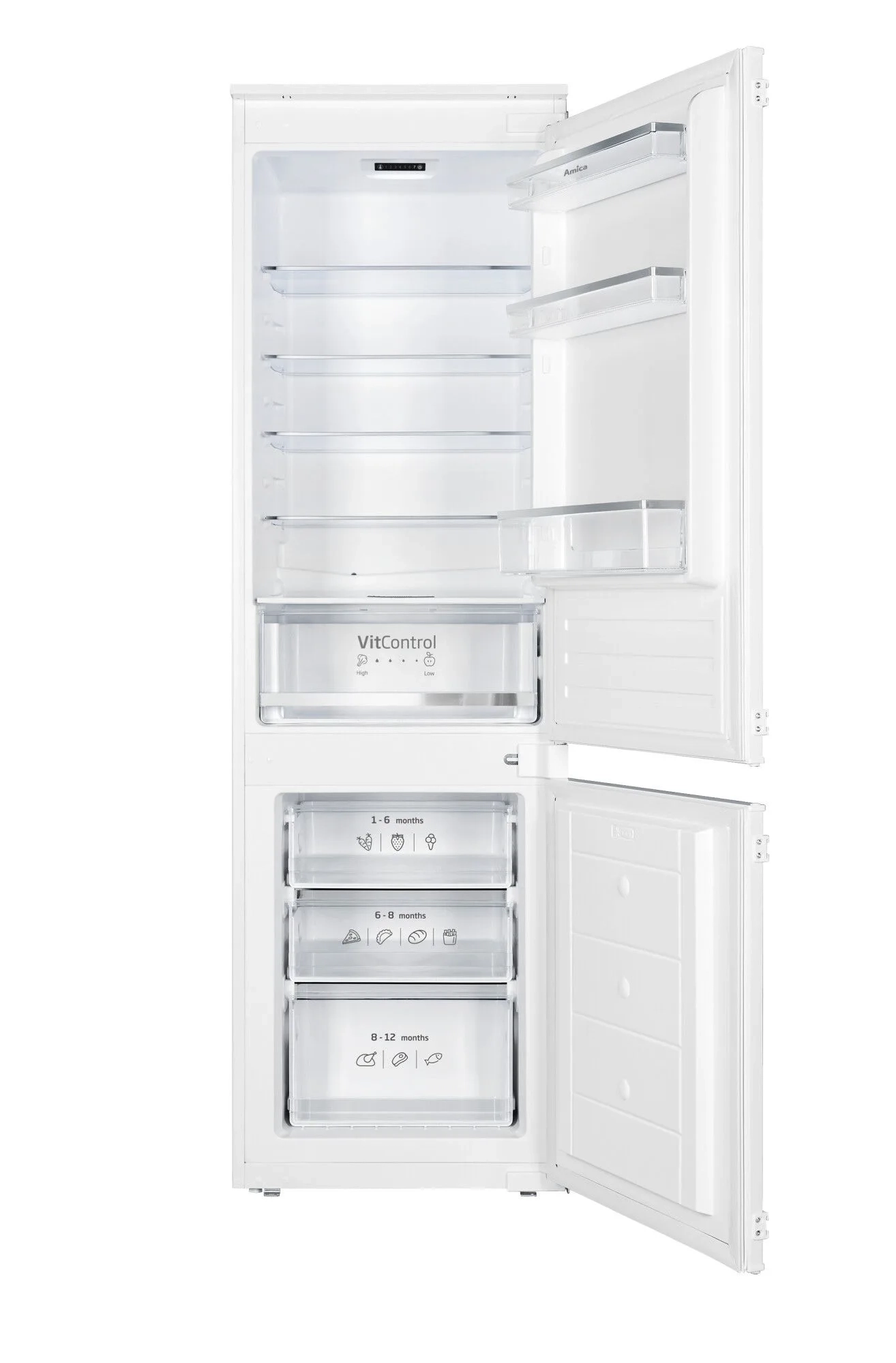 Amica BK3265.4Ui(E) 176,9cm Szuflada z kontrolą wilgotności
