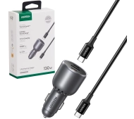 UGREEN EC705 USB + 2x USB-C 130W + kabel 1m 5A Czarny