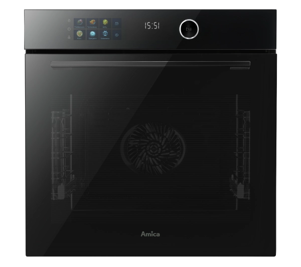 Amica ED77639BA++ S-Type Termoobieg Czarny