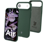 Bizon Silikonowe Soft do Apple iPhone Air Ciemnozielony
