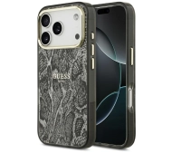 Guess Python Pattern MagSafe do iPhone 17 Pro czarny