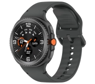 Bizon Strap Watch Silicone G do Samsung Galaxy Watch 8 40 mm / 44 mm / Samsung Galaxy Watch 8 Classic 46 mm szary