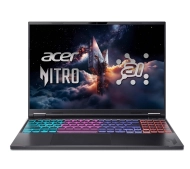 Acer Nitro 16 AI AN16-61 16" 180Hz Ryzen AI 9 365 32GB RAM 1TB Dysk SSD RTX5070Ti DLSS4 Win11 Czarny Funkcje AI