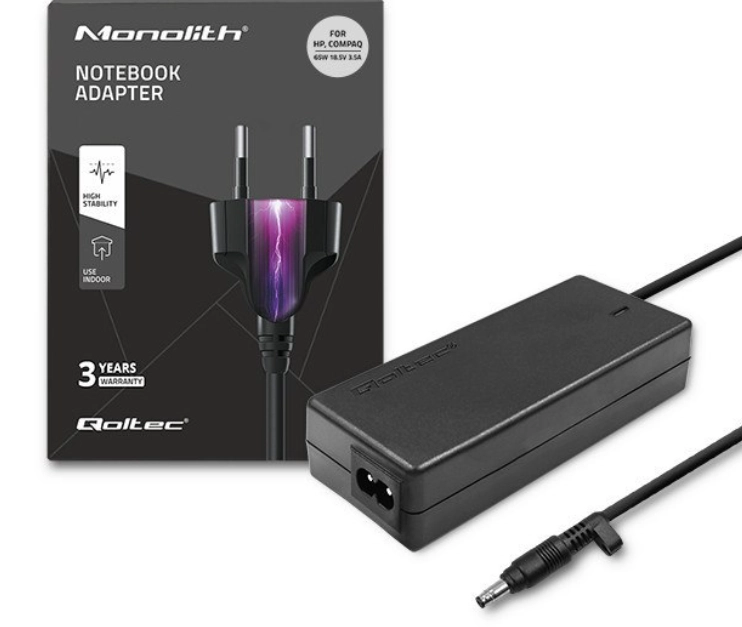 Qoltec AD41P 65W do HP miniaturka