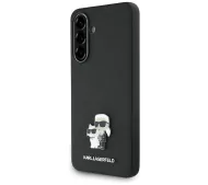 Karl Lagerfeld Saffiano w/ K&C Metal Logo do Samsung Galaxy A36 Czarny