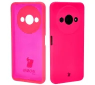 Bizon Soft Case do Xiaomi Redmi A3 4G Neonowy-różowy