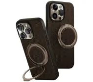 UNIQ Keva Air do iPhone 16 Pro Magclick Charging GripFit Brązowy