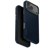 UNIQ Keva EDGE do iPhone 17 Pro Max Magclick Charging Niebieski