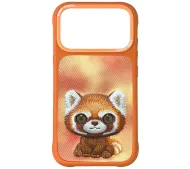 Nimmy Big Eyed Pet 2.0 Raccoon do iPhone 17 Pro Max Pomarańczowy