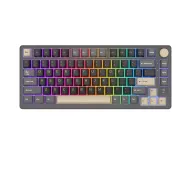 Royal Kludge RK-M75 Phantom Brown Switch Szaro-Czarny