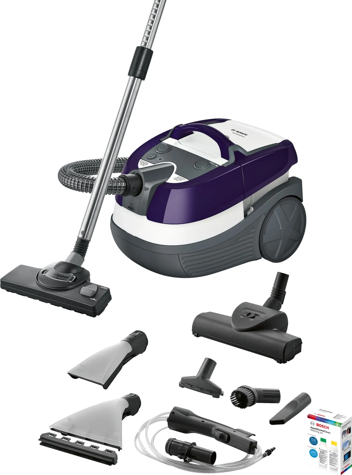 Bosch AquaWash&Clean BWD41740 1700W Turboszczotka Ssawka do prania dywanów