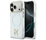 Karl Lagerfeld IML K Head Logo MagSafe do iPhone 17 Pro Max Przezroczysty