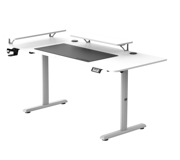 Ultradesk HIGHLANDER XXL 160cm Regulacja wysokości Biały